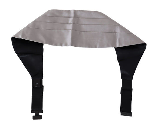 Fajín elegante de seda gris de Dolce & Gabbana