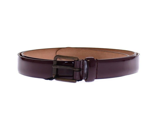 Cinturón elegante de piel color morado de Dolce & Gabbana