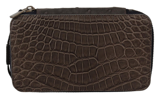 Bolso de mano de piel exótica exquisita de Dolce & Gabbana
