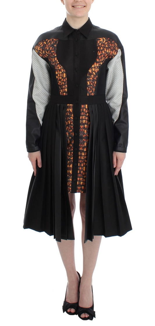 Vestido camisero elegante de manga larga multicolor KAALE SUKTAE