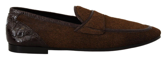 Mocasines de piel exótica de Dolce & Gabbana