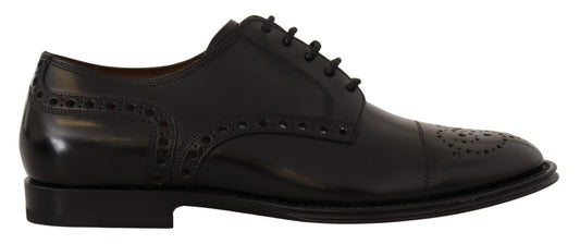 Zapatos formales elegantes de Oxford con punta de ala de Dolce & Gabbana