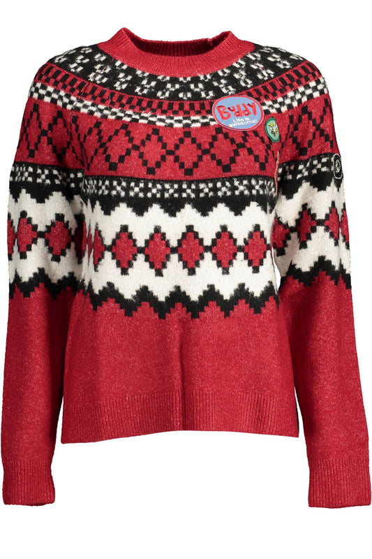 Suéter elegante de cuello alto con detalles en contraste de Desigual