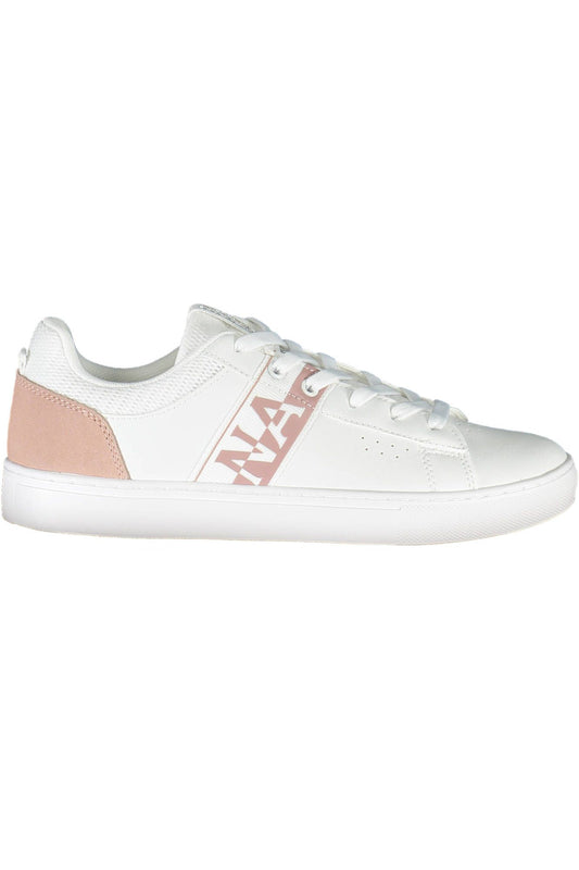 Zapatillas blancas Napapijri Elevated con detalles en contraste