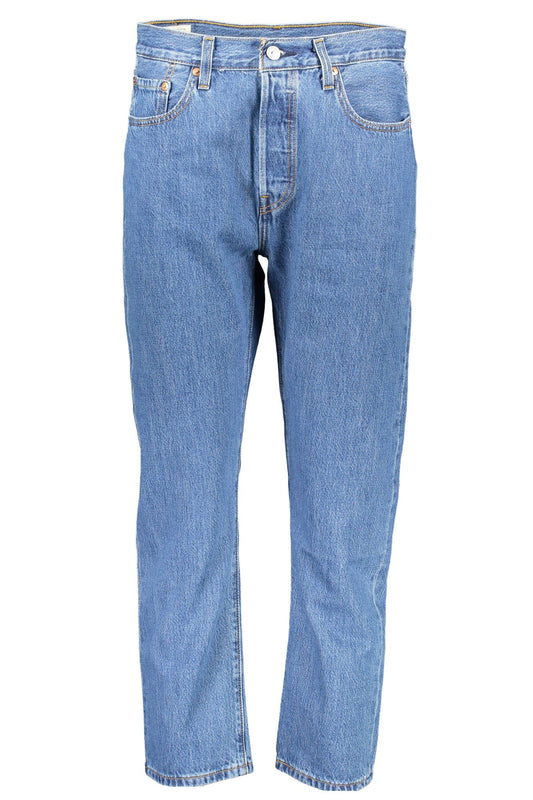 Vaqueros Levi's Chic de algodón azul con cinco bolsillos para mujer
