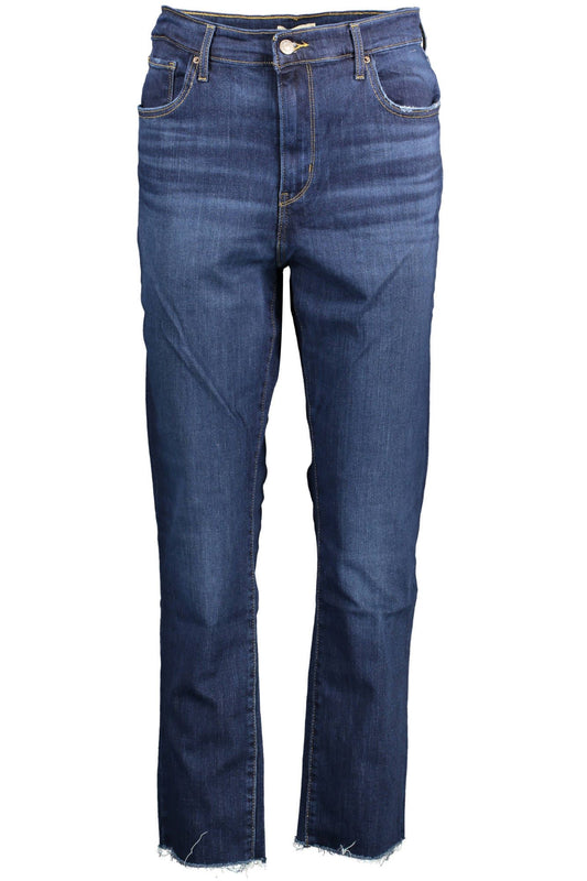 Vaqueros elásticos de mezclilla azul Levi's Chic