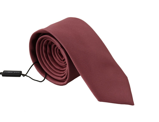 Pajarita elegante de seda rosa de Dolce & Gabbana