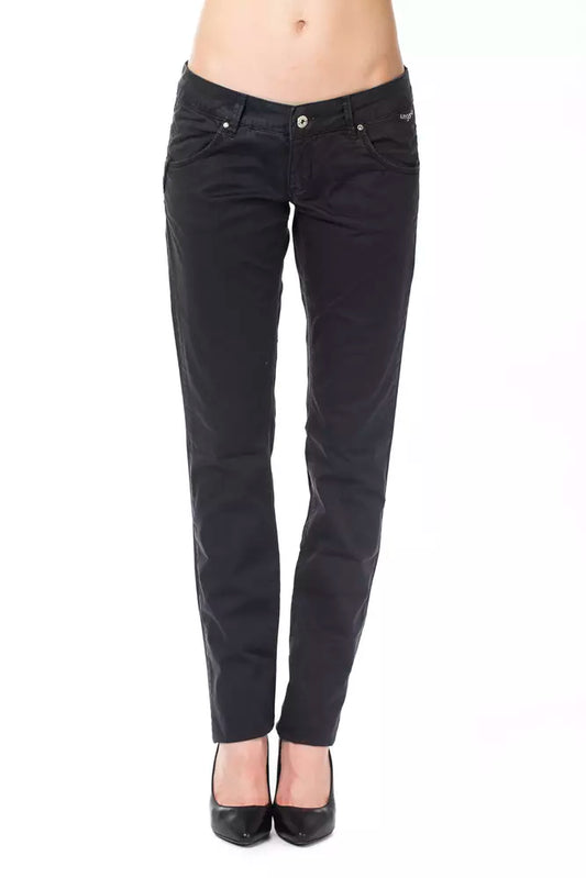 Pantalones de mujer Ungaro Fever de algodón azul