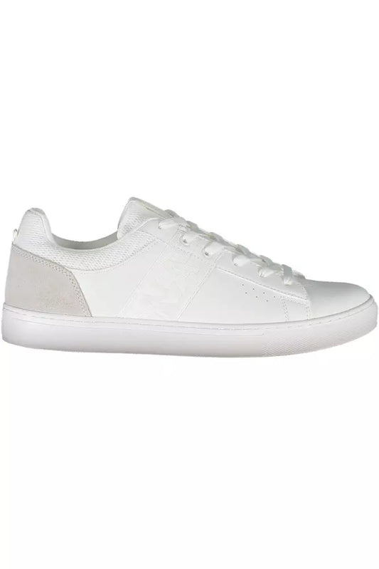 Zapatillas deportivas elegantes con cordones en color blanco de Napapijri