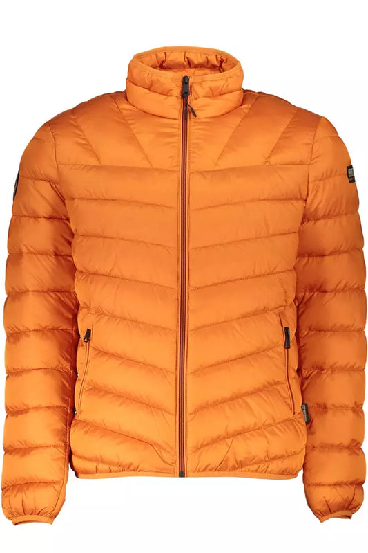 Chaqueta de poliamida con bolsillos en color naranja chic de Napapijri
