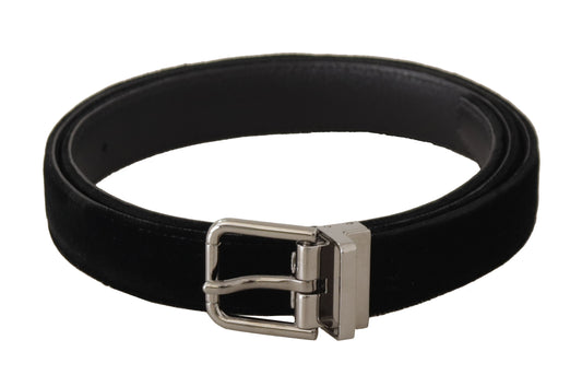 Cinturón elegante de terciopelo de diseño de Dolce & Gabbana