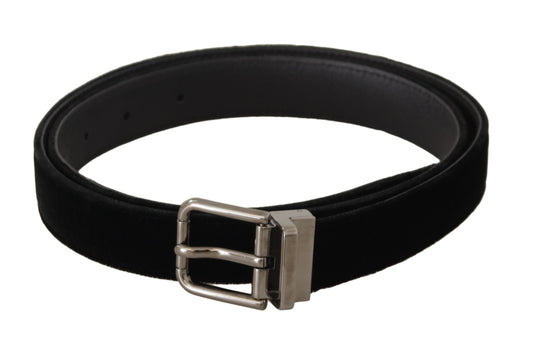 Cinturón elegante de terciopelo de diseño de Dolce & Gabbana