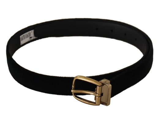 Cinturón elegante de terciopelo Dolce & Gabbana Chic