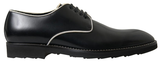 Zapatos formales elegantes en blanco y negro para hombre de Dolce & Gabbana