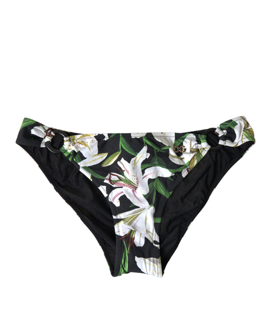 Braguita de bikini con estampado floral elegante de Dolce & Gabbana: nada con estilo