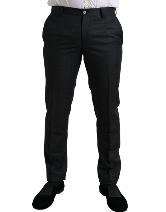 Pantalones de vestir elegantes de corte entallado de Dolce & Gabbana