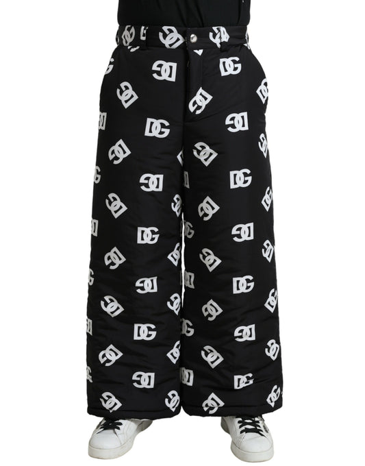 Pantalones anchos elegantes con estampado exclusivo de Dolce & Gabbana