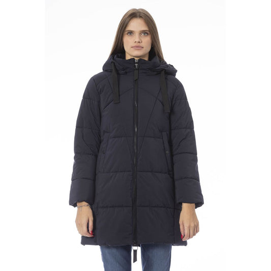 Chaqueta Baldinini Trend de poliéster azul para mujer