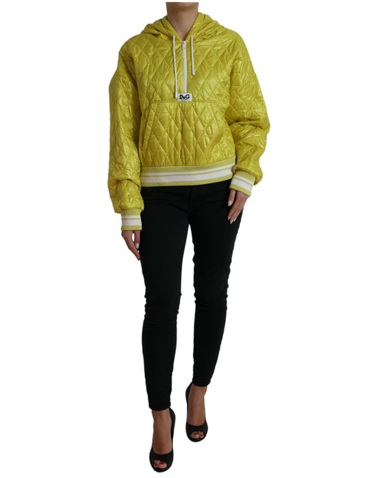 Chaqueta con capucha Dolce & Gabbana Radiant Yellow