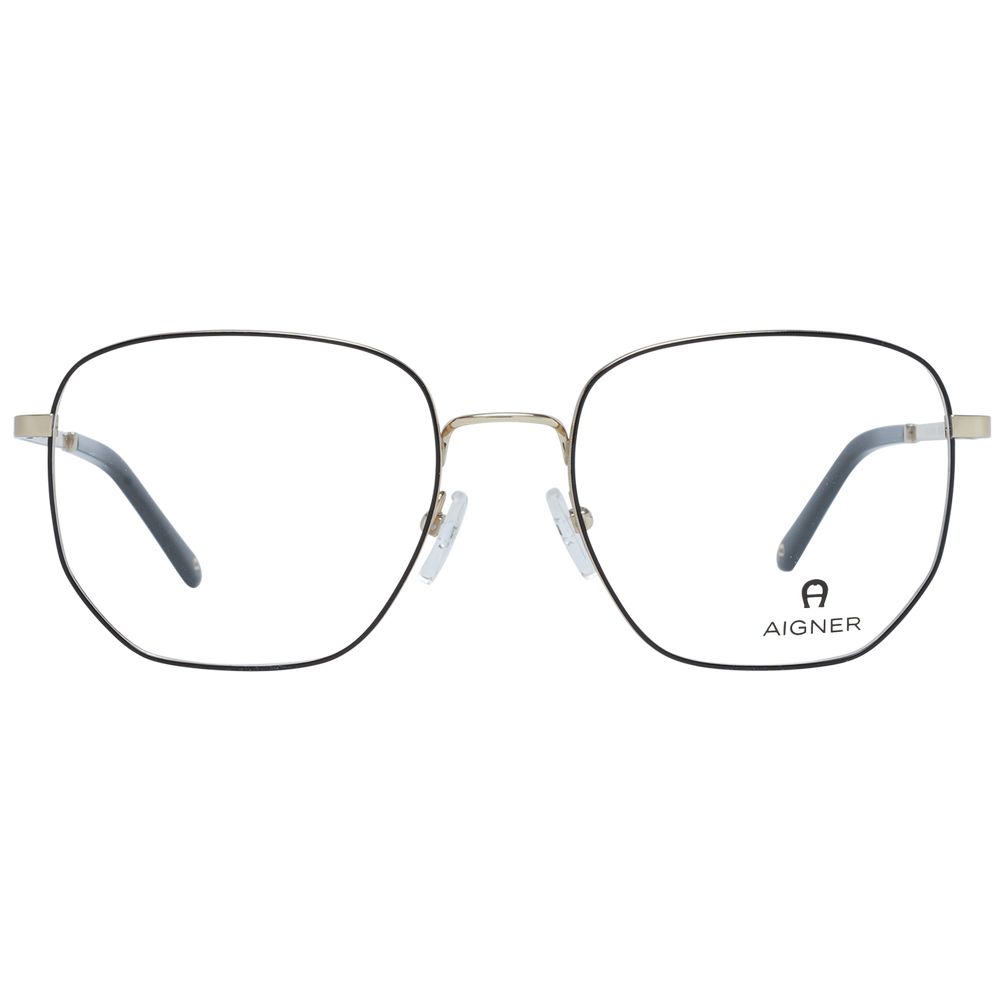 Etienne Aigner Black Unisex Optical Frames