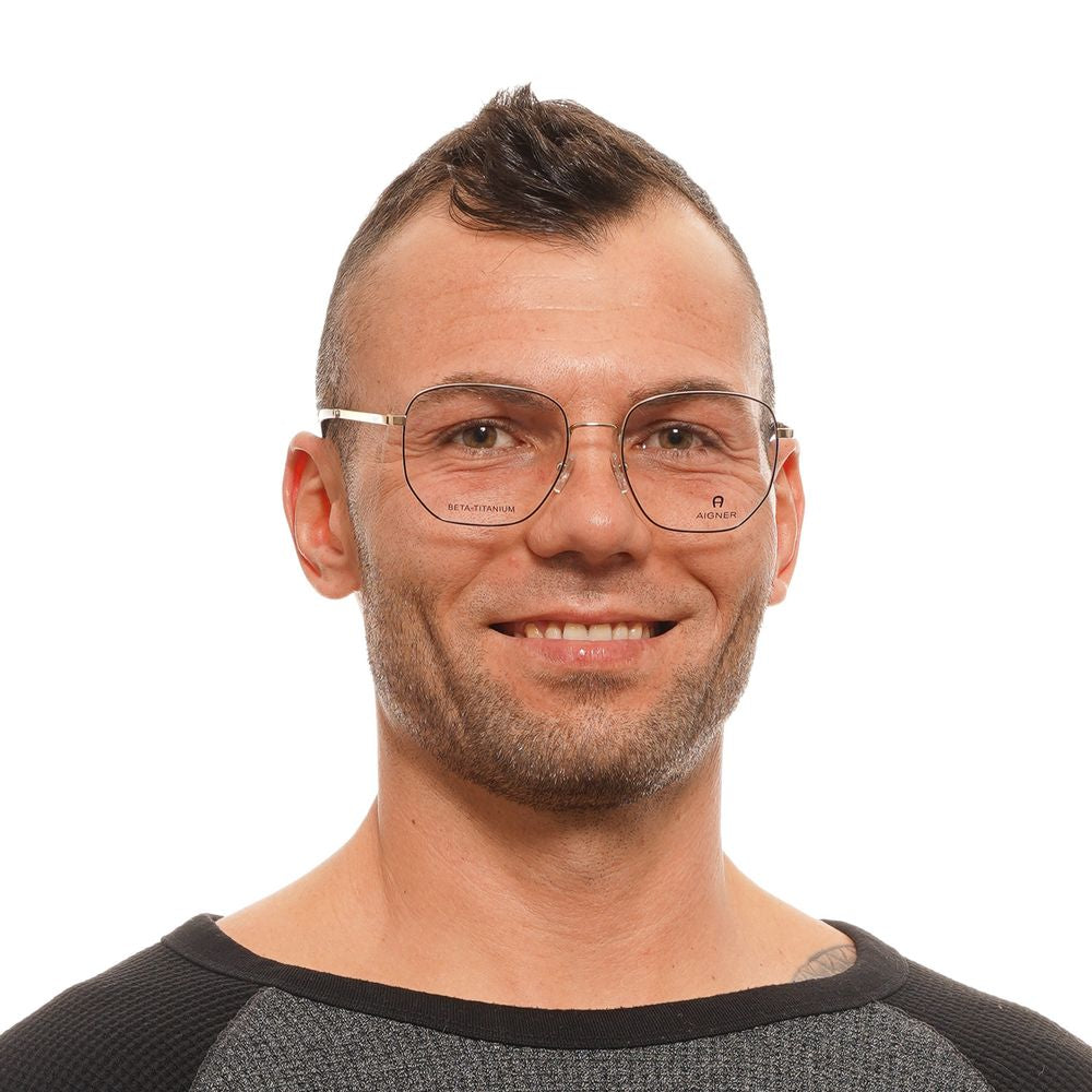 Etienne Aigner Black Unisex Optical Frames