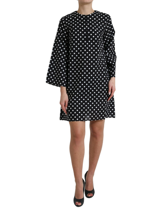 Vestido mini elegante con lunares de Dolce & Gabbana