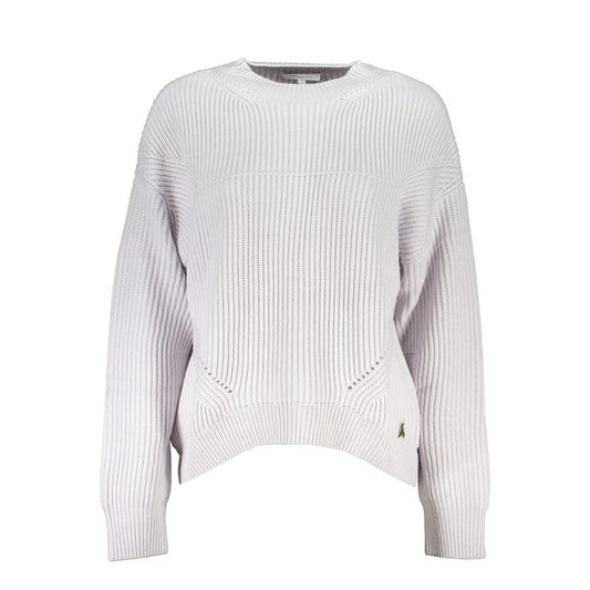 Suéter elegante de cuello alto con detalle en contraste de Patrizia Pepe