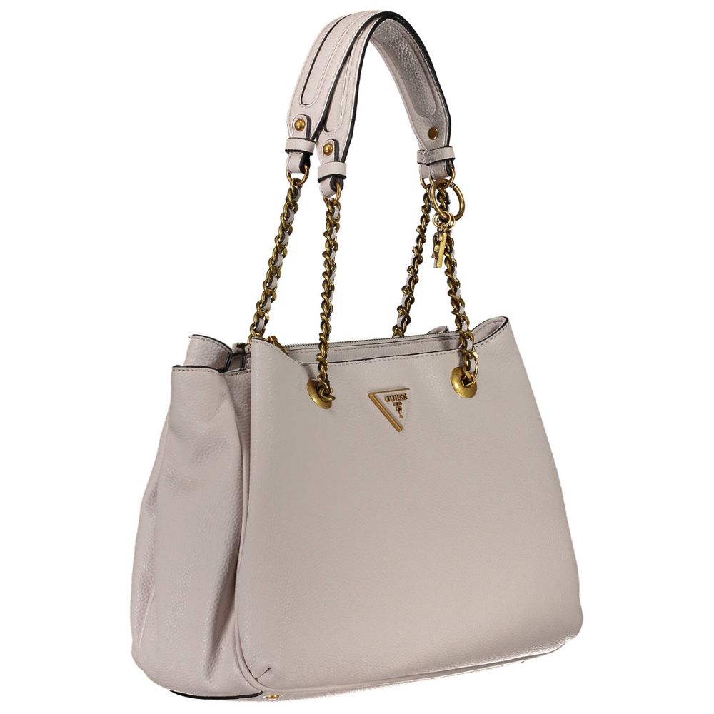 Bolso de mano de polietileno rosa