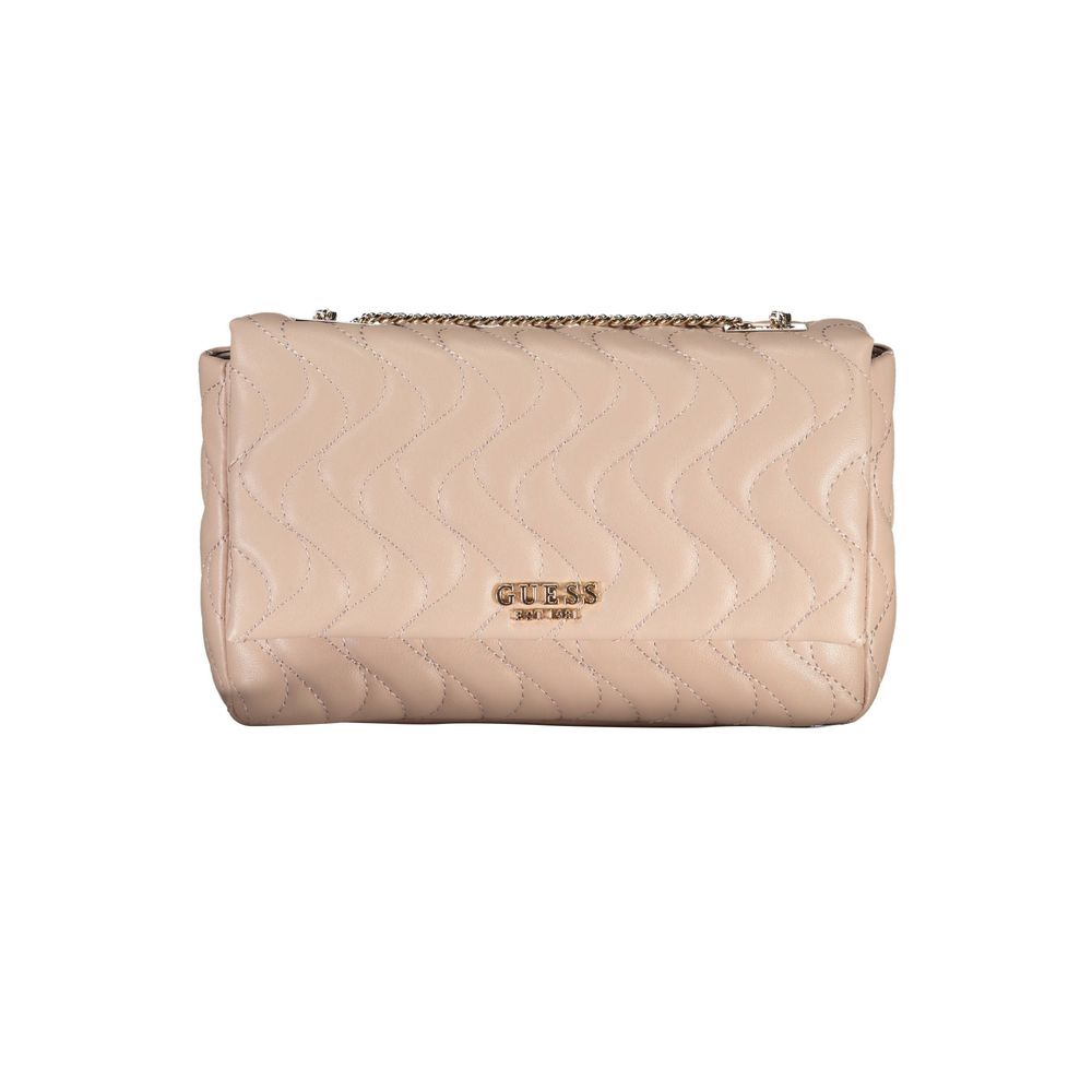 Bolso de mano de polietileno rosa