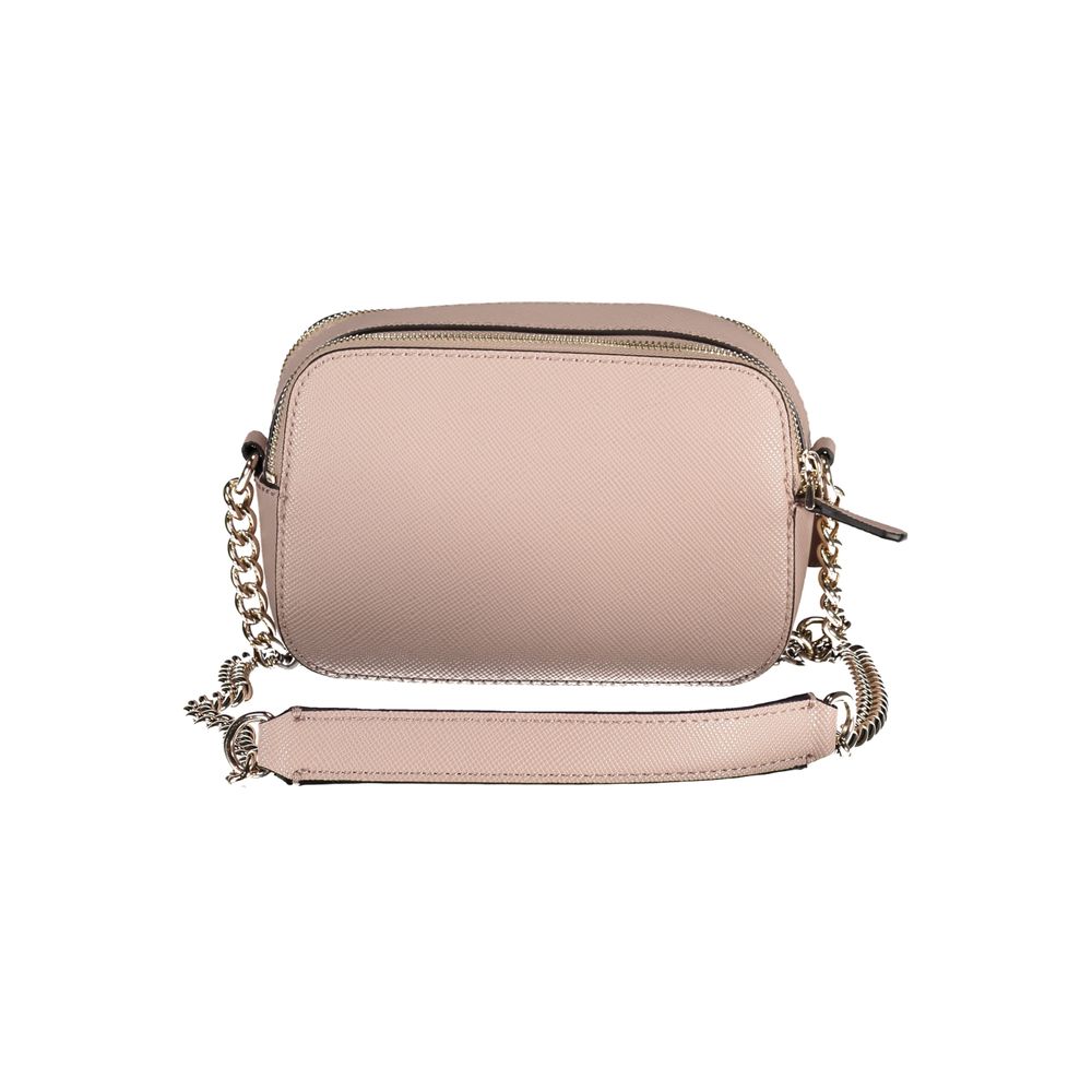 Bolso de mano de polietileno rosa
