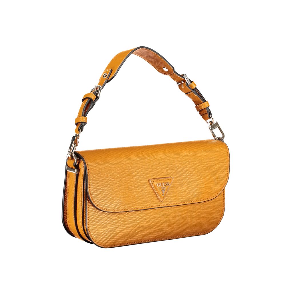 Bolso de mano de polietileno naranja