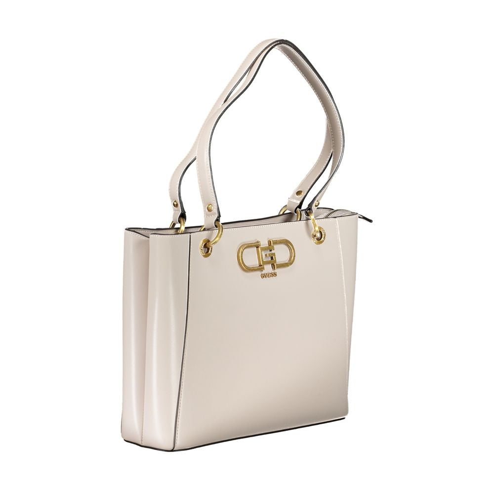 Bolso de mano de polietileno gris