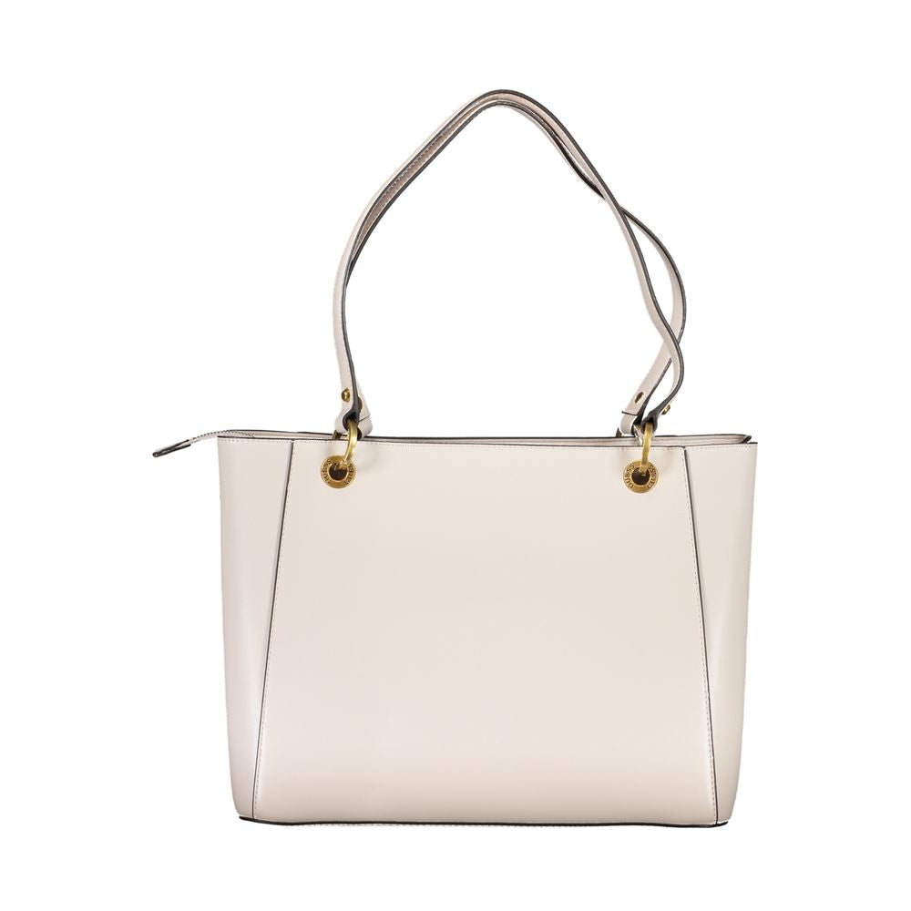 Bolso de mano de polietileno gris