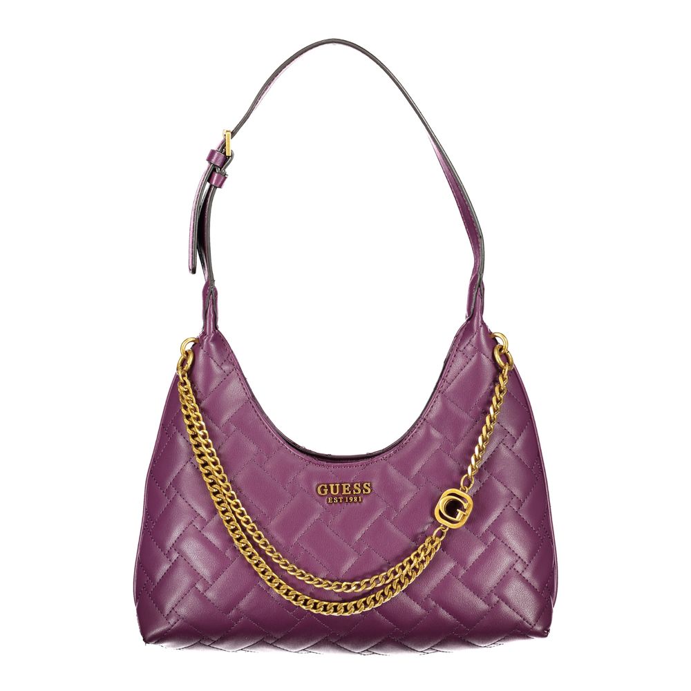 Bolso de mano de polietileno morado