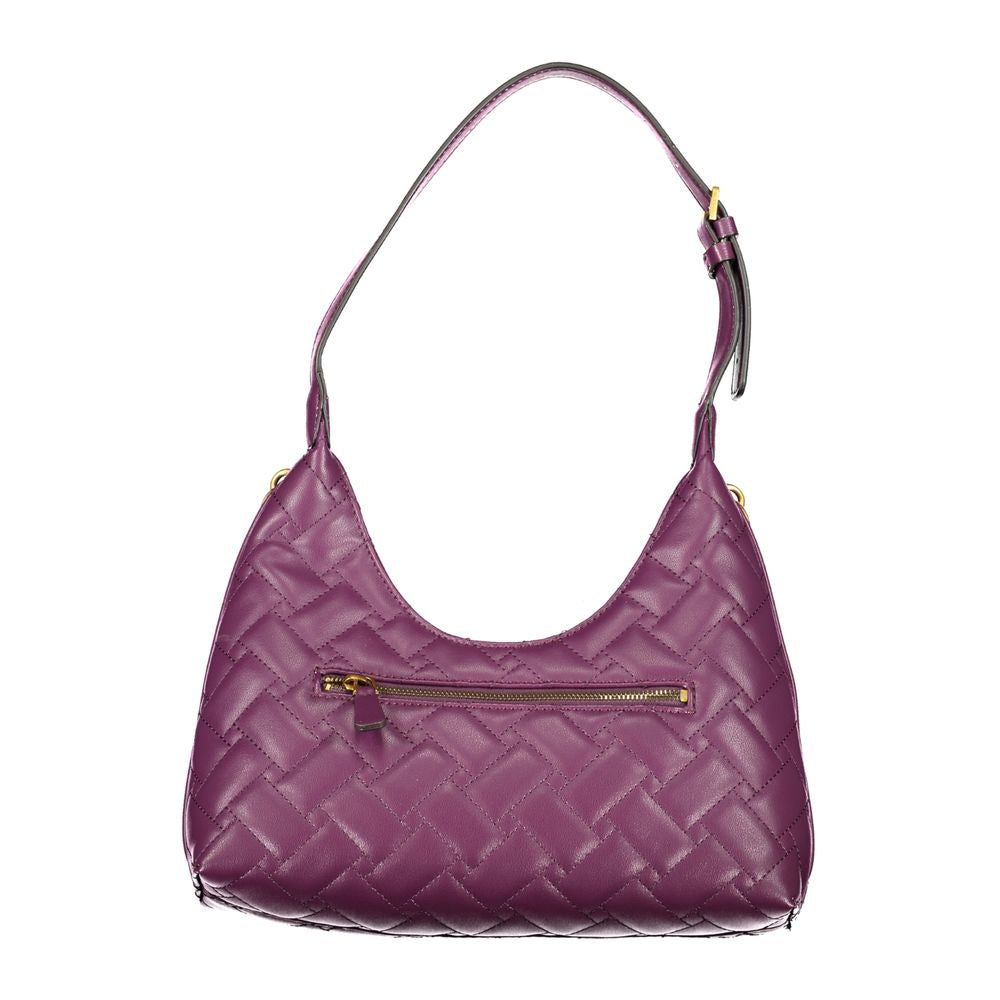 Bolso de mano de polietileno morado