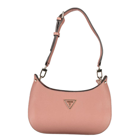 Bolso de mano de polietileno rosa