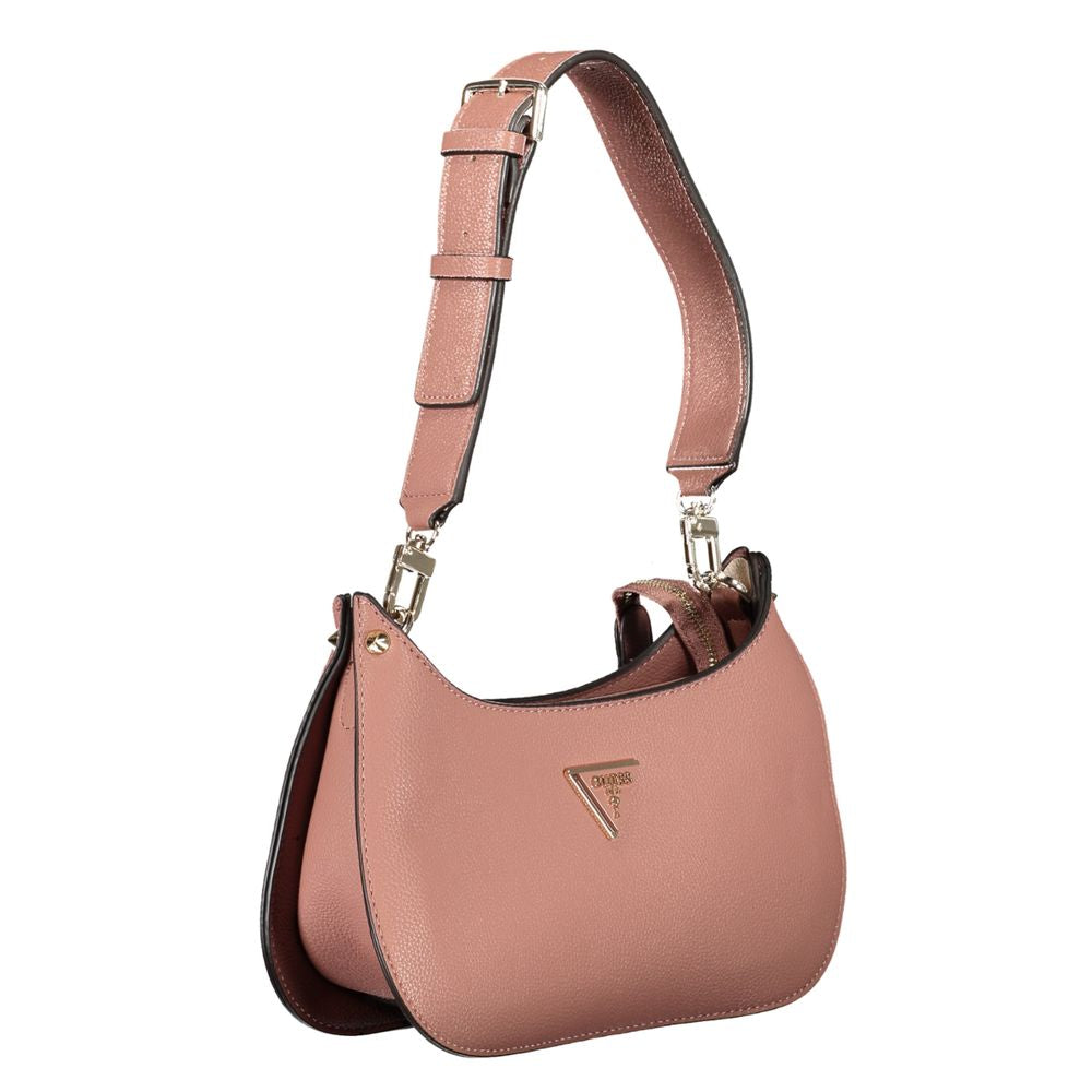 Bolso de mano de polietileno rosa