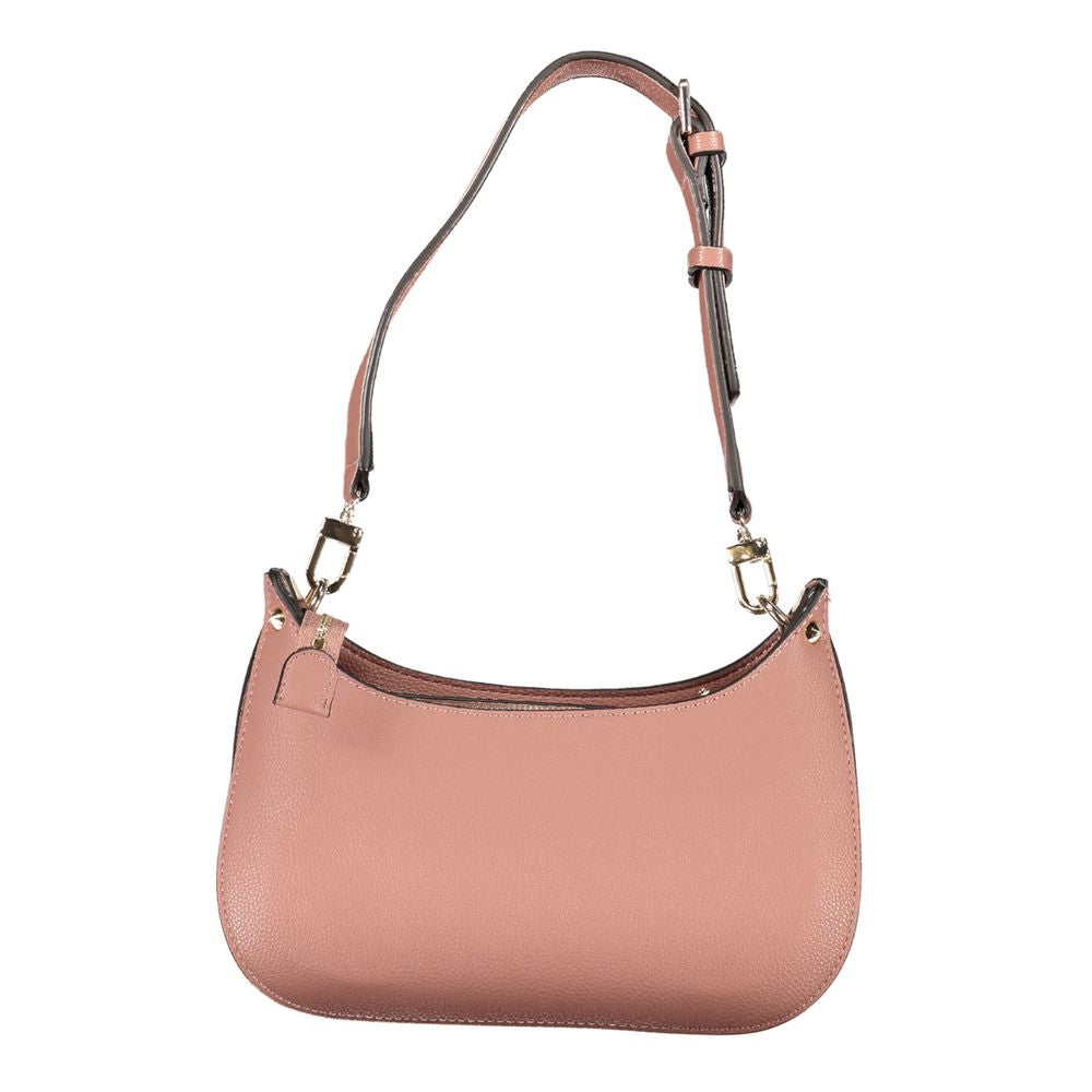 Bolso de mano de polietileno rosa