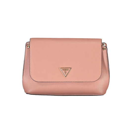 Bolso de mano de polietileno rosa