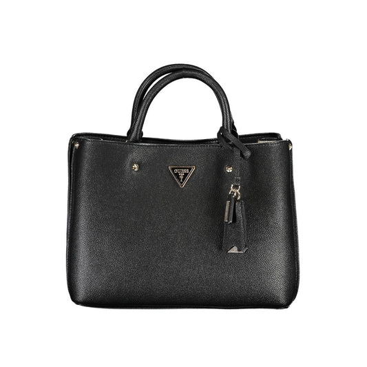 Bolso de mano de polietileno negro