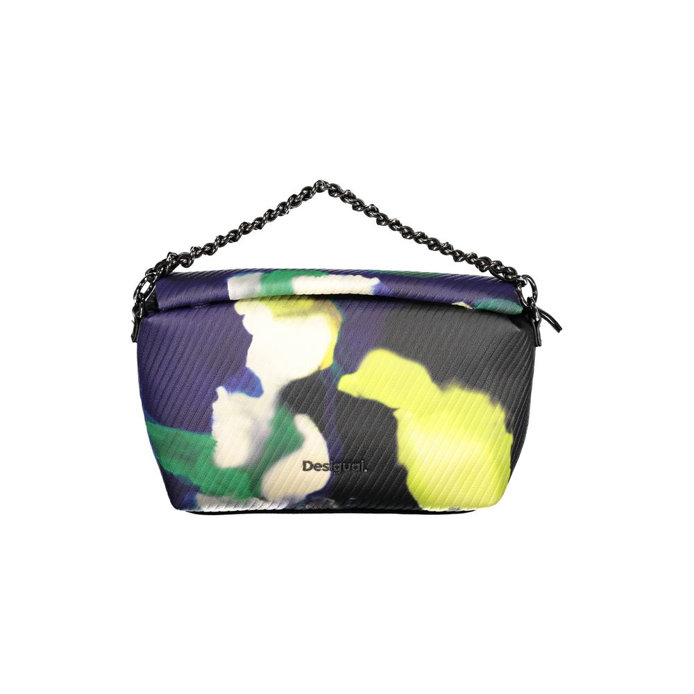 Bolso de mano de polietileno negro Desigual