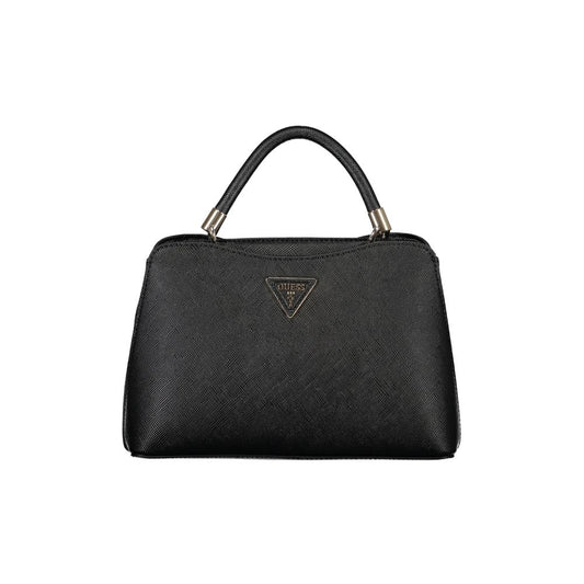 Bolso de mano de polietileno negro