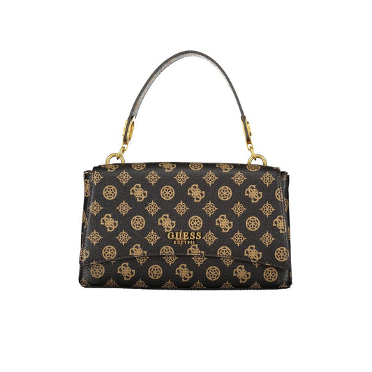 Bolso de mano de polietileno marrón
