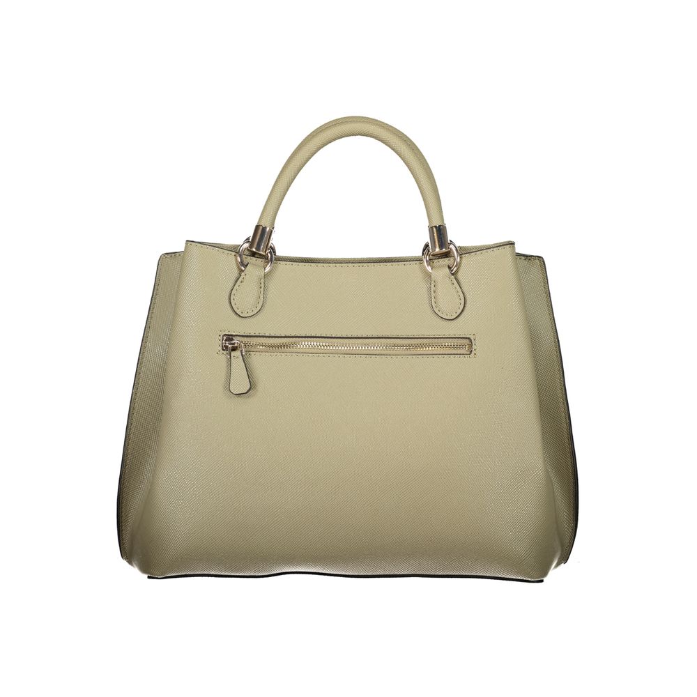 Bolso de mano de polietileno verde