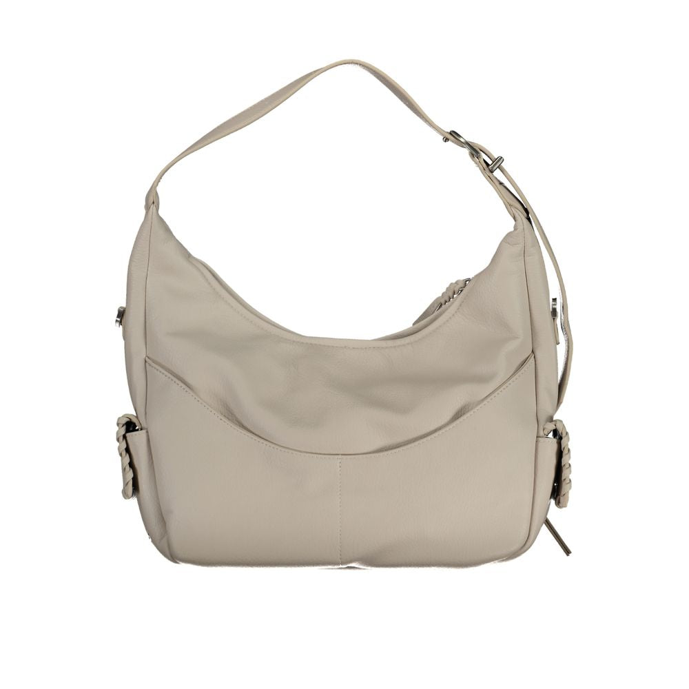 Bolso de mano Desigual de polietileno blanco
