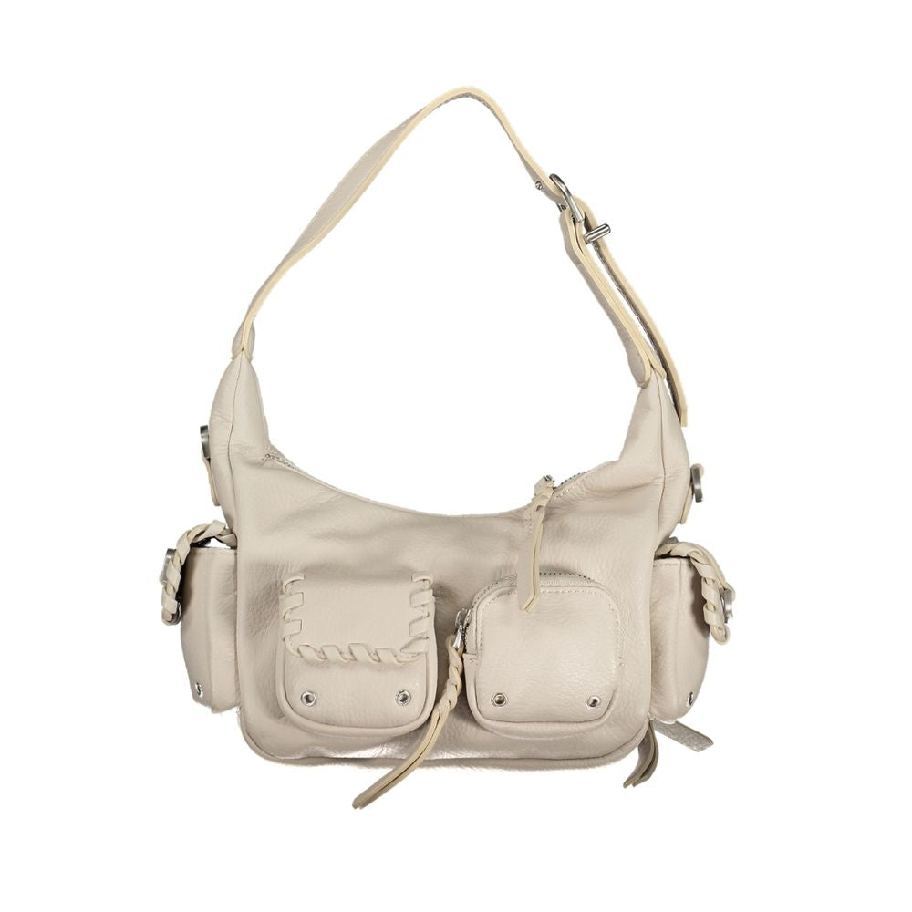 Bolso de mano de polietileno blanco