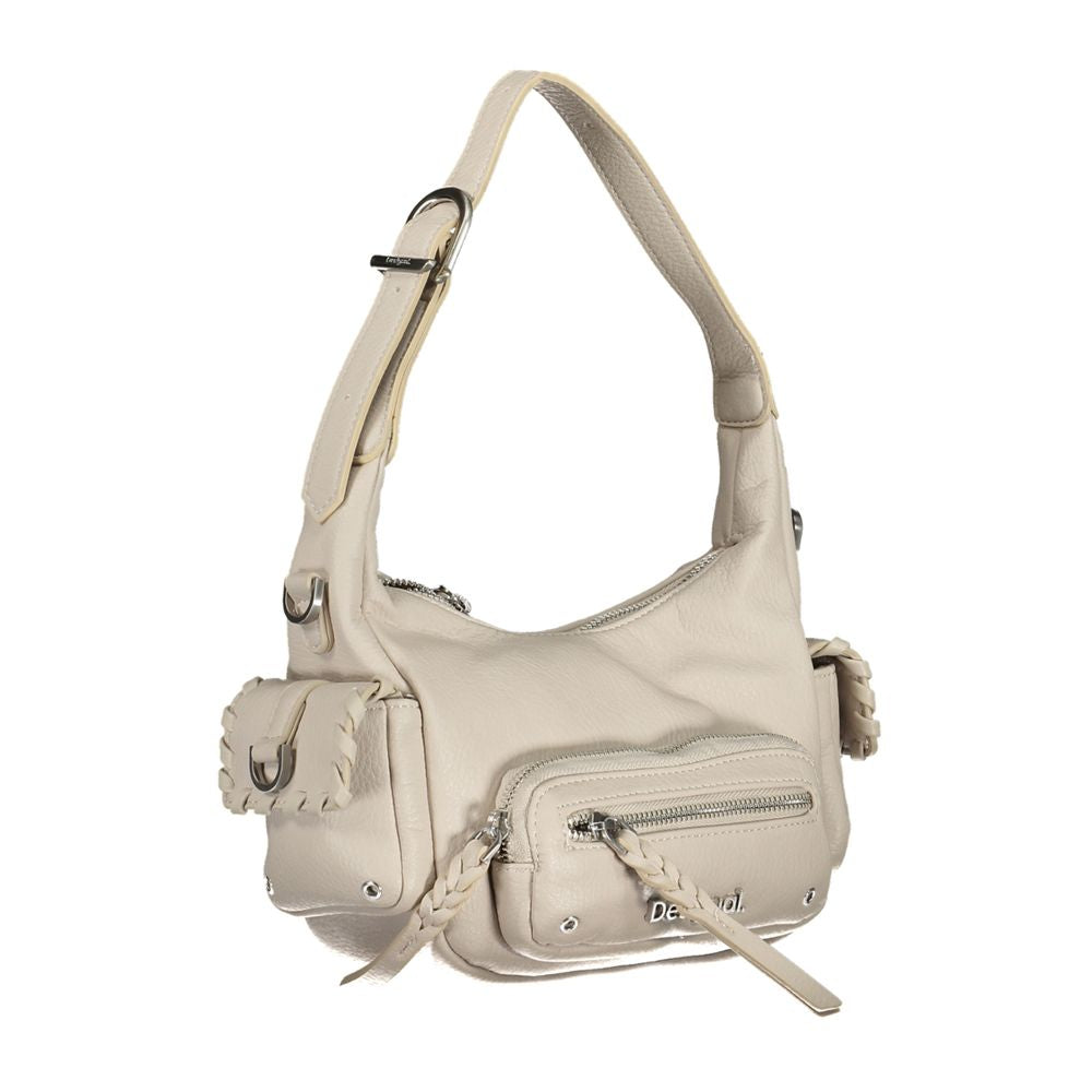 Bolso de mano de polietileno blanco