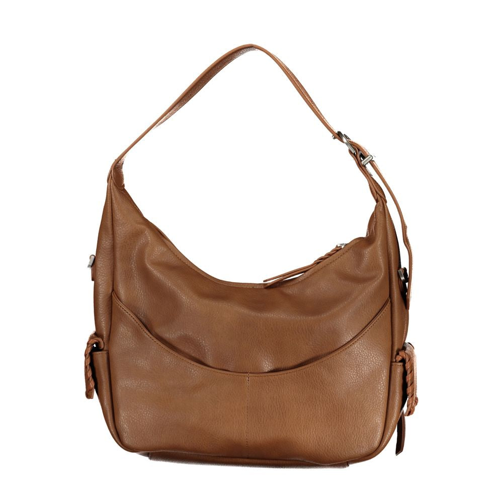 Bolso de mano de polietileno marrón