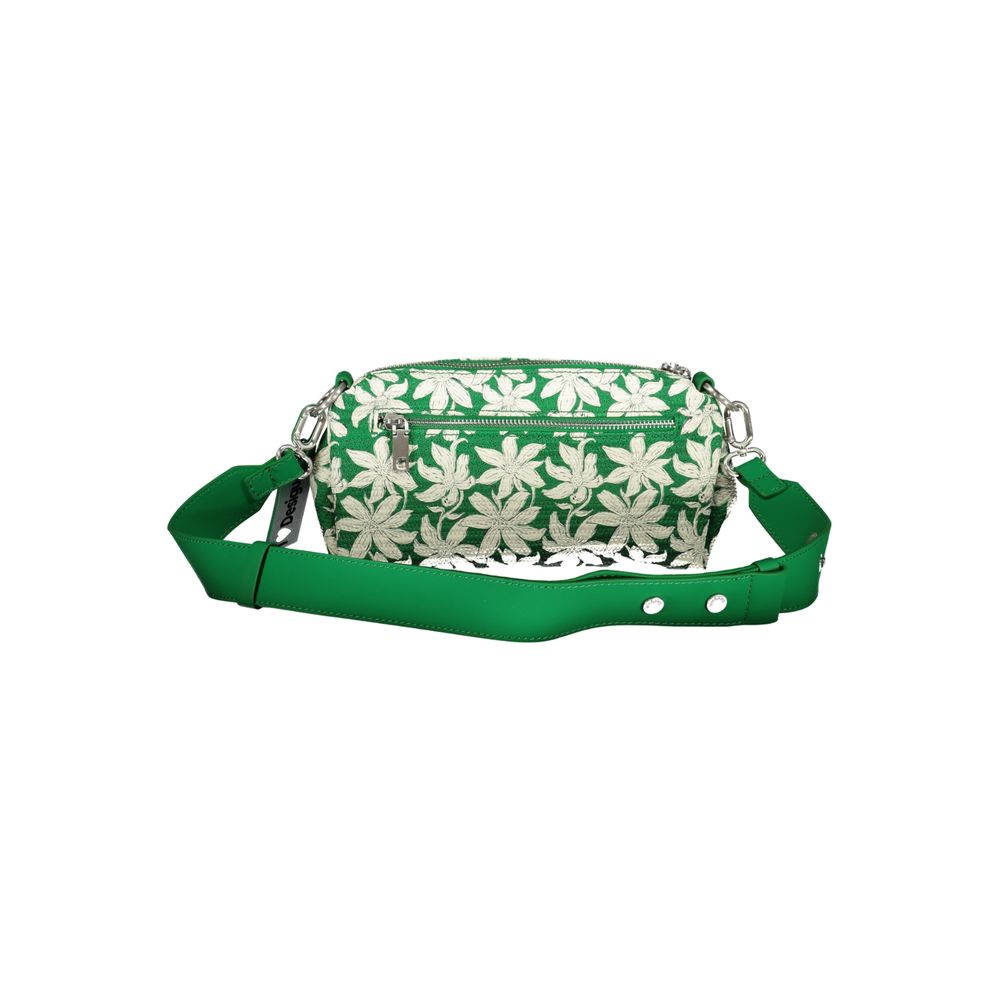Bolso de mano de polietileno verde
