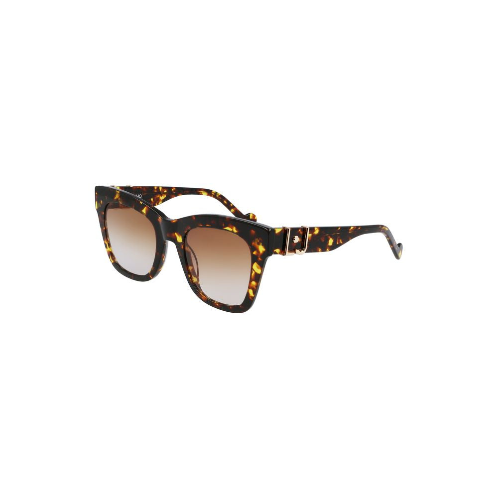Gafas de sol de acetato marrón de Liu Jo